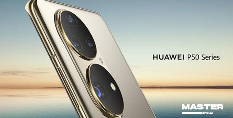 ظاهر Huawei p50 pro از پشت