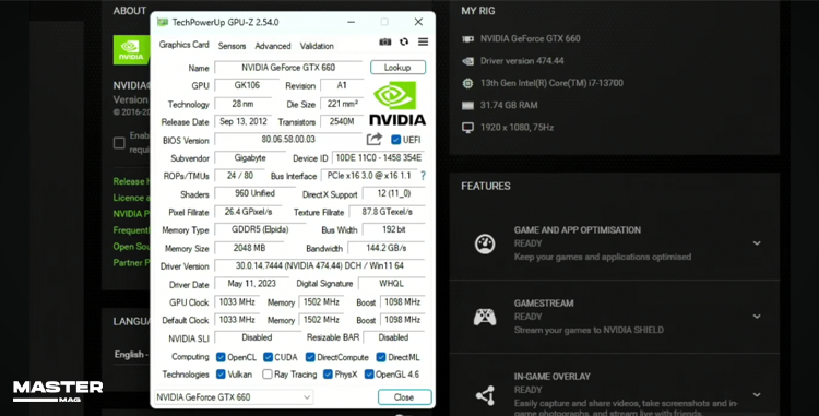 بررسی کارت گرافیک gtx 660