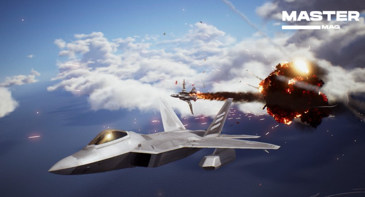 نابود کردن جت های دشمن Ace combat 7