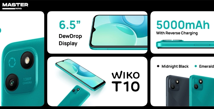 بررسی مشخصات گوشی Wiko T10